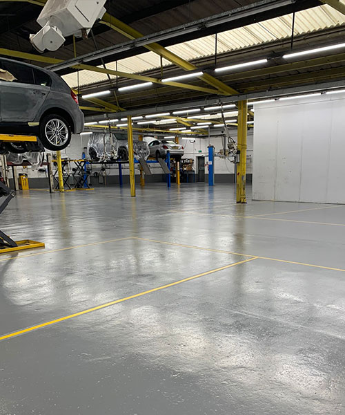 Manufacturer Vehicle Accident Repair Facility Basingstoke