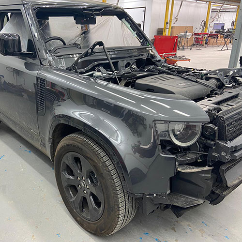 Land Rover Approved Aluminium Bodyshop Basingstoke 